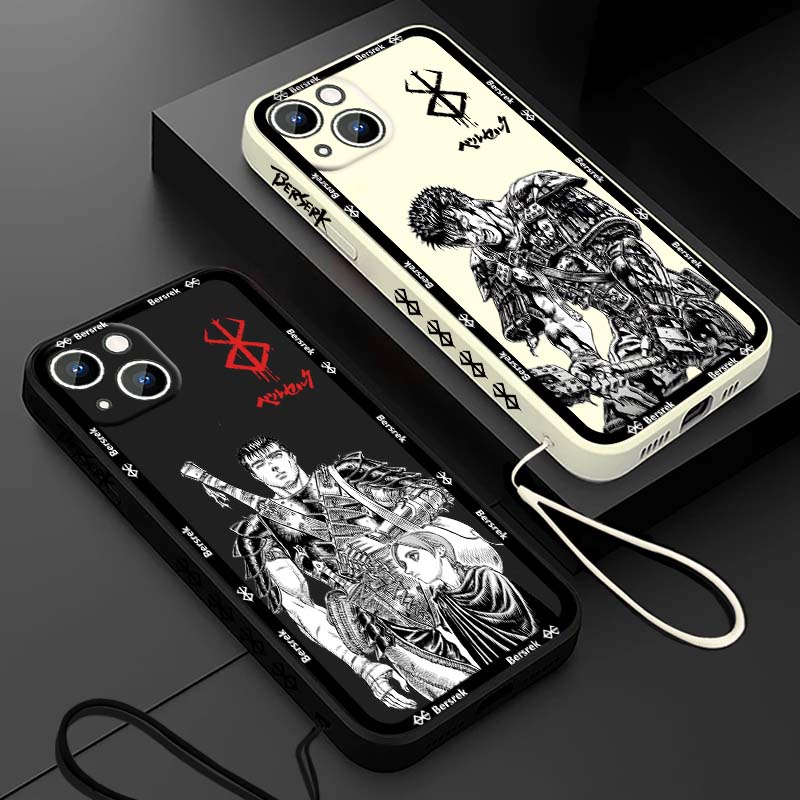 Phone Cases Anime - 일본 애니메이션 베르세르크 가츠 애플 아이폰