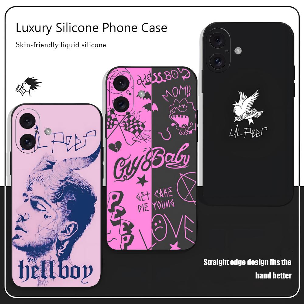 Phone Cases Iphone 15 - L-Lil Peep 유명 스타 인기 아이폰