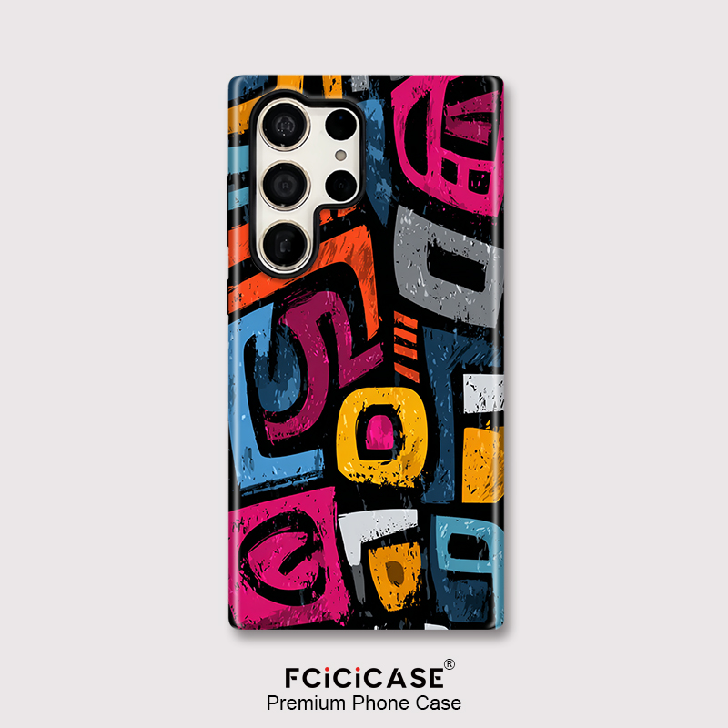 Phone Cases Drawing - Fcicicase 아트 페인팅 폰 케이스 삼성