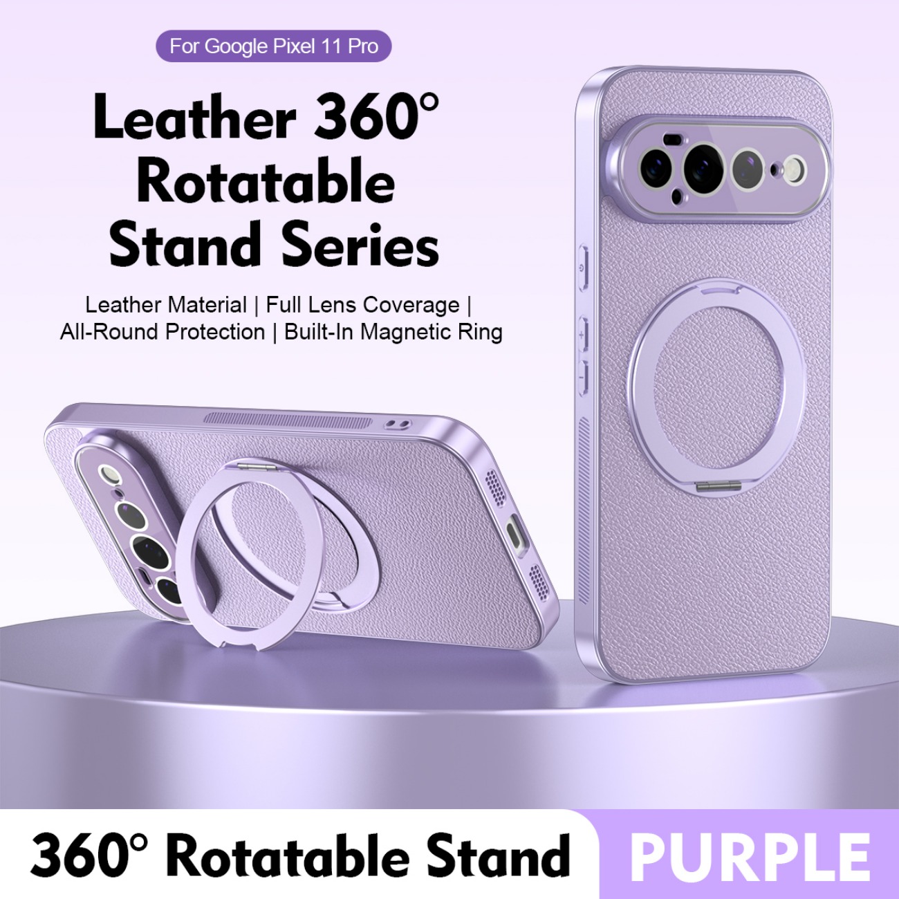 Ring Stand Case - Google Pixel 11 10 9 Pro