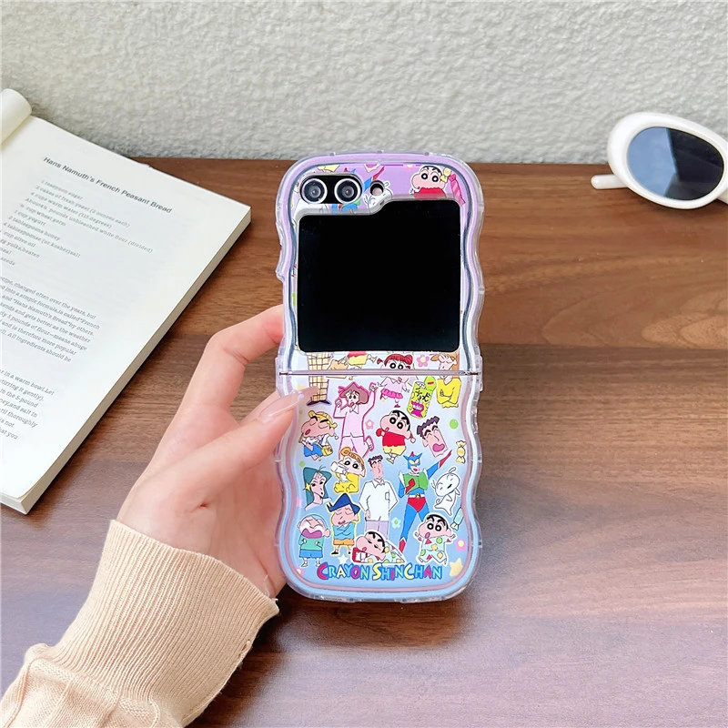 Phone Cases Anime - 귀여운 일본 애니메이션 크레용신짱 삼성 갤럭시