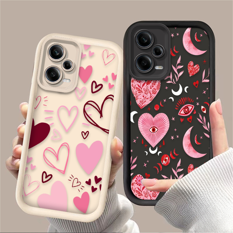 Phone Cases Redmi - 핑크 하트 모양 샤오미 레드미 A5