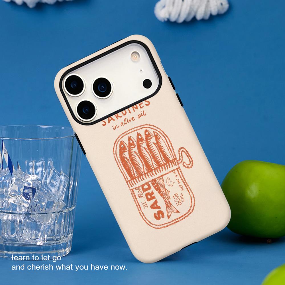 Phone Cases You Can Design - 정어리 캔 레트로 패션 디자인 폰