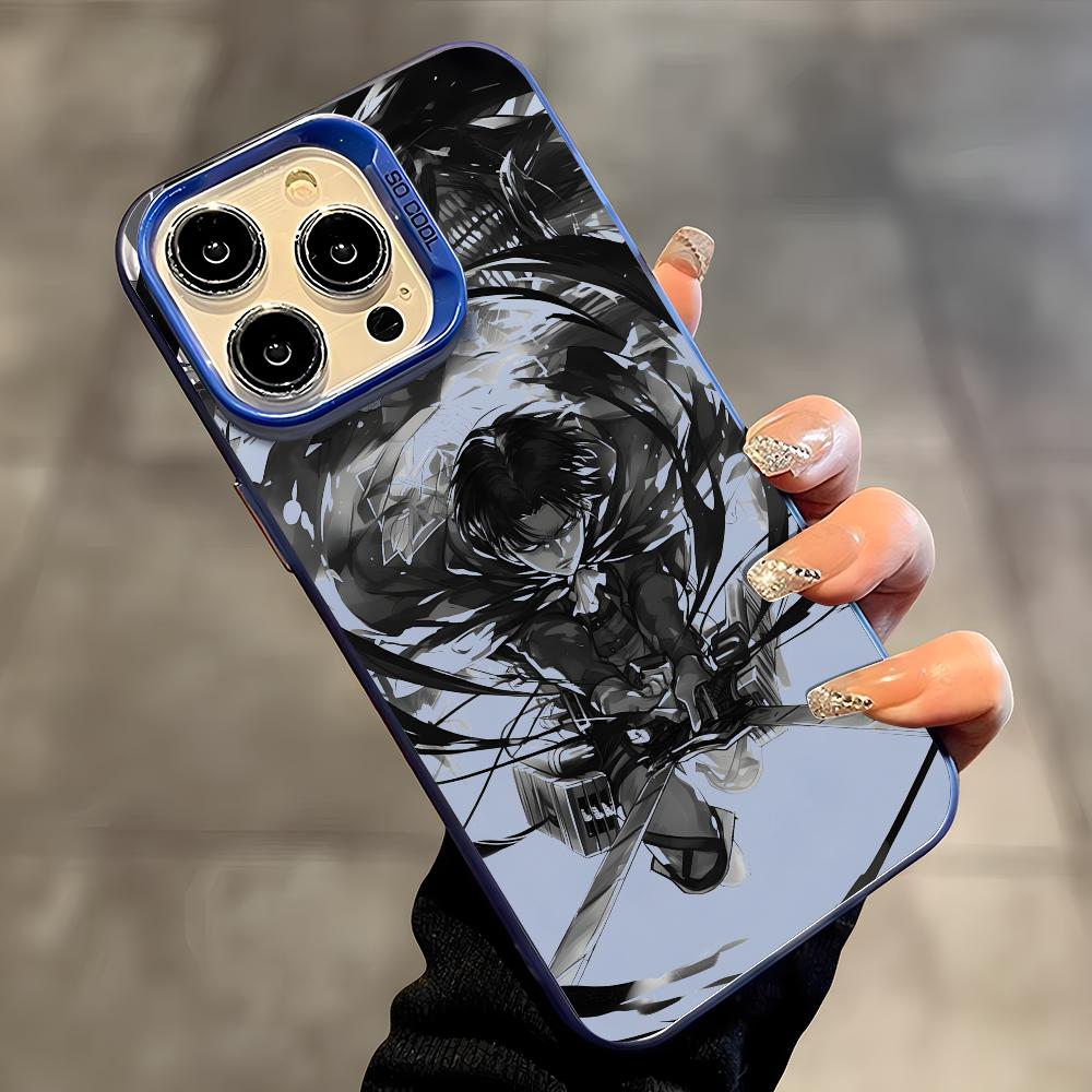 Phone Cases Rugged - A-어택온티타인 만화 캐릭터 아이폰 17 16