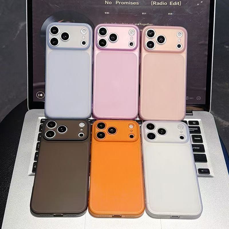 Phone Cases Loopy - 럭셔리 울트라 슬림 무광 투명 컬러풀