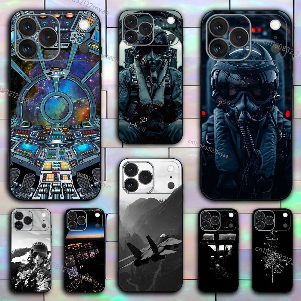Phone Cases Aviation - 항공기 조종석 휴대폰 케이스 아이폰 17,16,15,14,13,12,11X,XR,XS,Plus,Mini,Pro,Max용