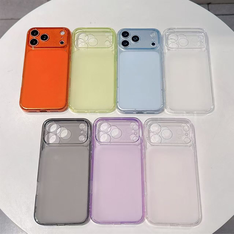 Phone Cases Rugged - 초박형 투명 실리콘 폰 케이스 아이폰