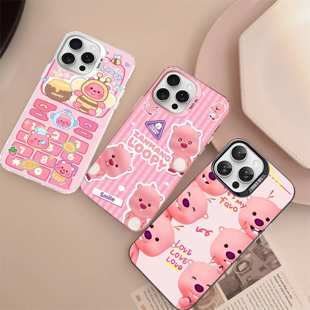 Phone Cases Loopy - 한국산 잔망 L-루피 폰 케이스 아이폰