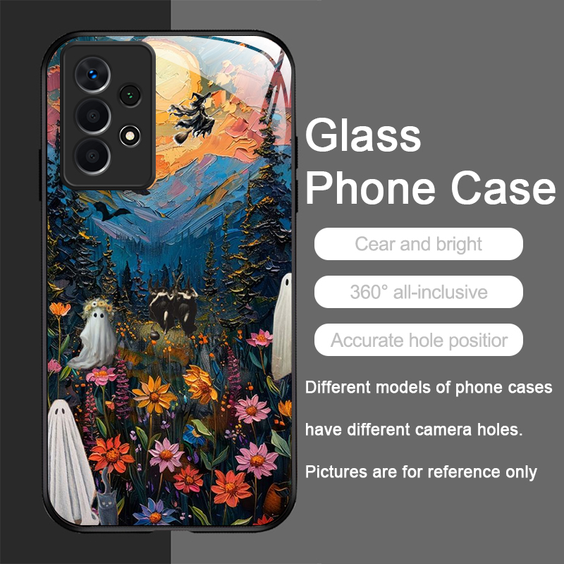재미있는 유령 추상 예술 패턴 강화유리 폰 케이스 삼성 - Phone Cases Drawing 리뷰 및 가격