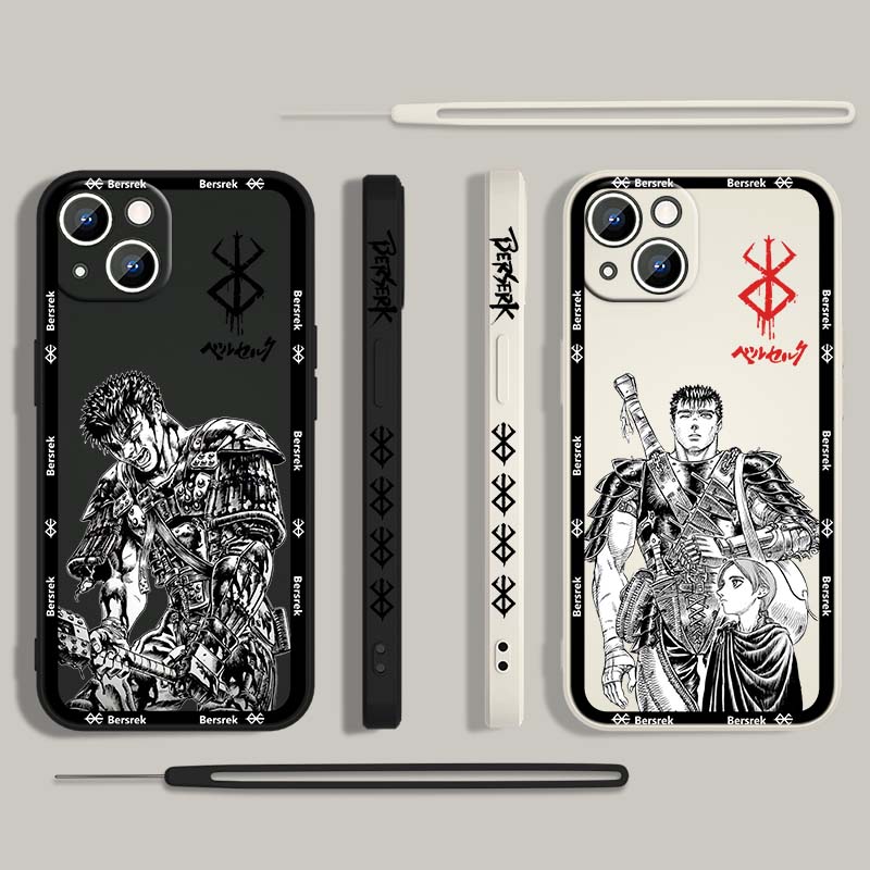 일본 애니메이션 베르세르크 가츠 애플 아이폰 17 16 - Phone Cases Anime 리뷰 및 가격
