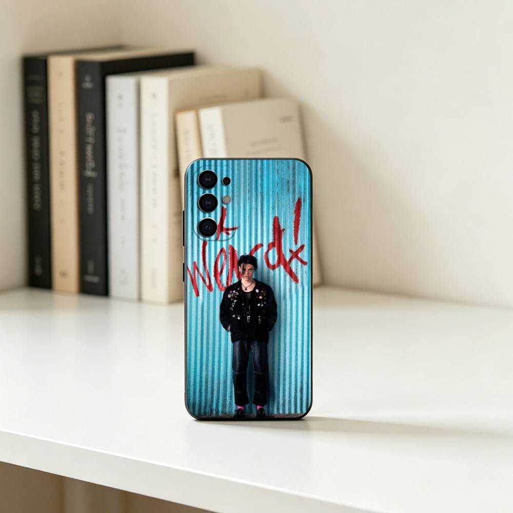 영국 가수 Y-Yungblud 폰 케이스 블랙 실리콘  - Phone Cases Uk Samsung 리뷰 및 가격