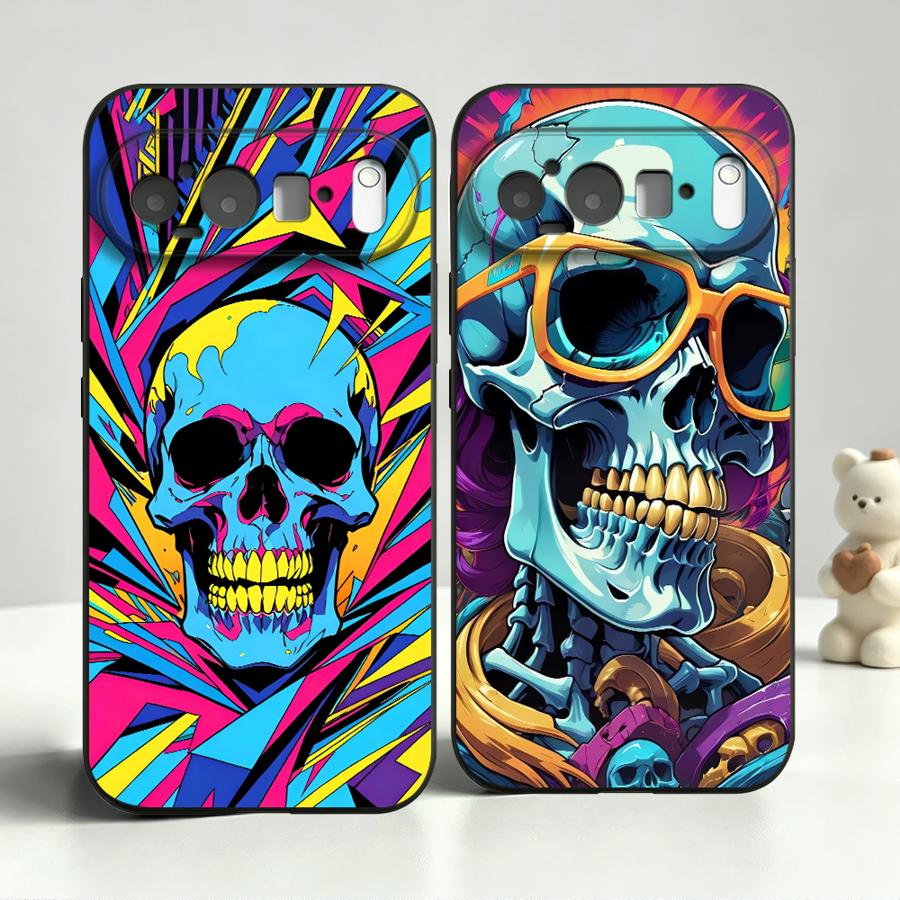 네온 팝아트 해골 케이스 (구글 픽셀 10A 6a 7a - Phone Cases Google Pixel 9A 리뷰 및 가격
