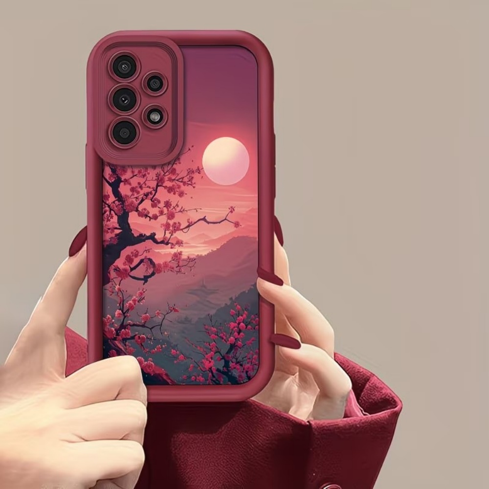 선셋 마운틴 피크 낙하 방지 레드 폰 케이스 삼성 갤럭 - Phone Cases Galaxy S26 Ultra 리뷰 및 가격