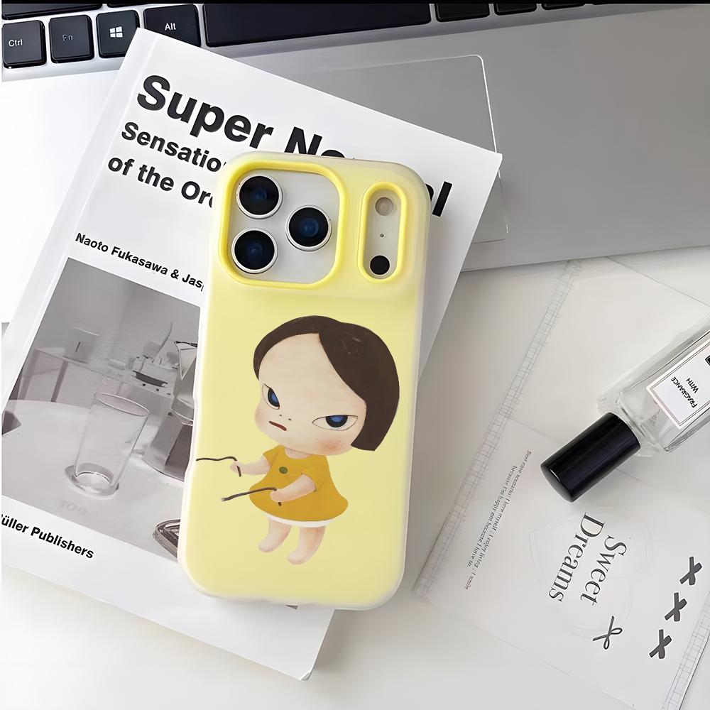 아티스트 Y-요시토모 나라 아이폰 17 16 15 14 - Phone Cases Drawing 리뷰 및 가격