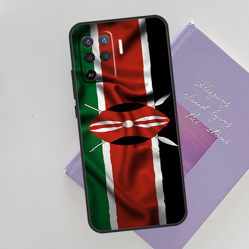 케냐 플래그 케이스 Oppo A15 A16 A17 A5 - Phone Cases Kenya 리뷰 및 가격