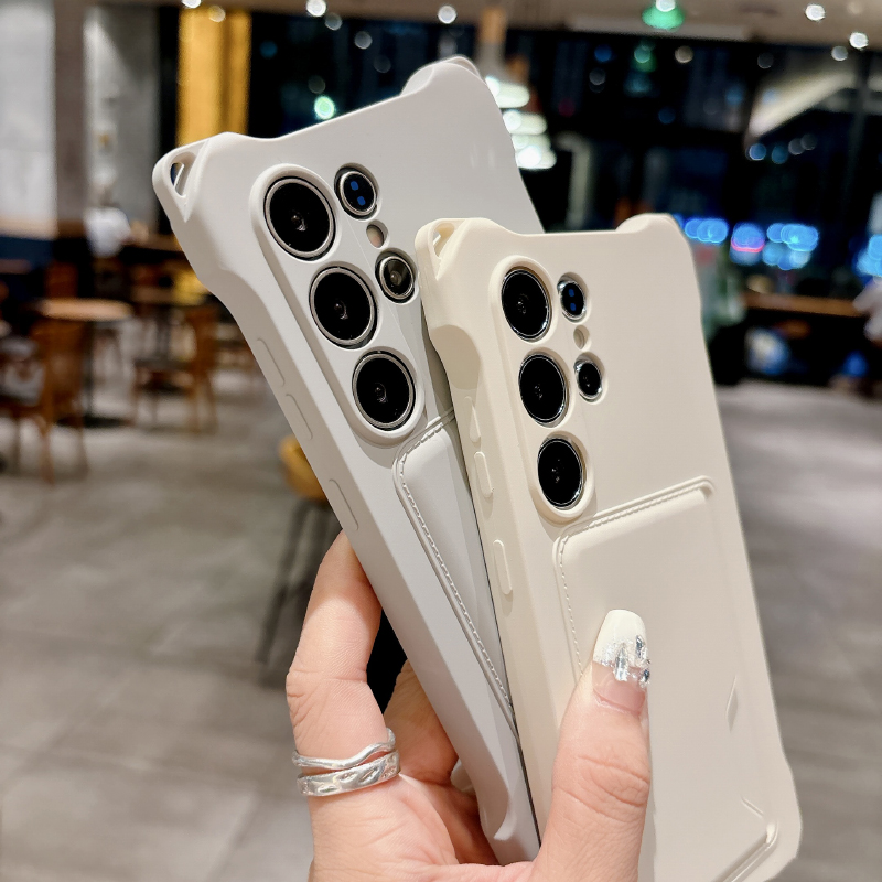 액상 실리콘 지갑 카드 슬롯 사각 모서리 낙하 방지 폰 - Phone Cases With Wallet 리뷰 및 가격