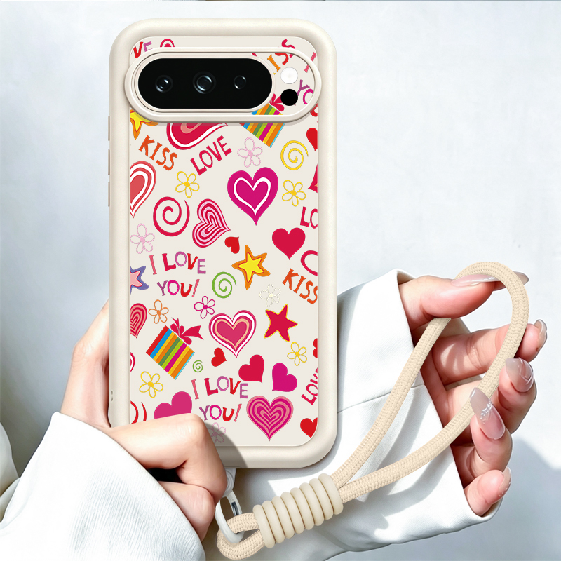 러브 하트 패턴 휴대폰 케이스 (구글 픽셀 10, 9  - Phone Cases Google Pixel 9A 리뷰 및 가격