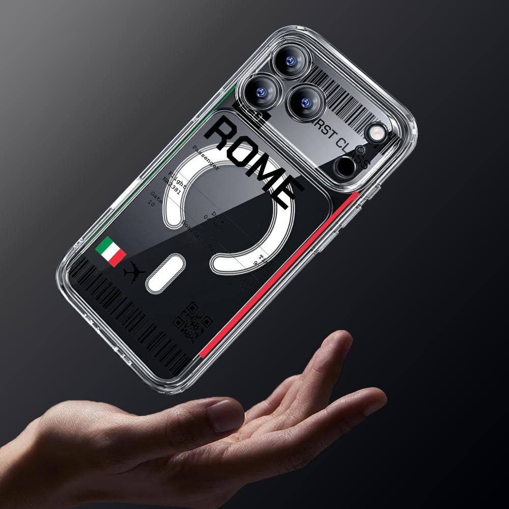이탈리아 비행기 티켓 디자인 아이폰 17 16 15 1 - Phone Cases Aviation 리뷰 및 가격