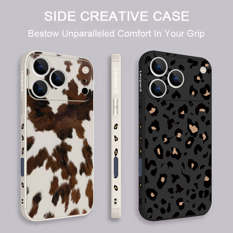 레오파드 프린트 TPU 폰 케이스 (아이폰 17, 16 - Phone Cases With Straps 리뷰 및 가격