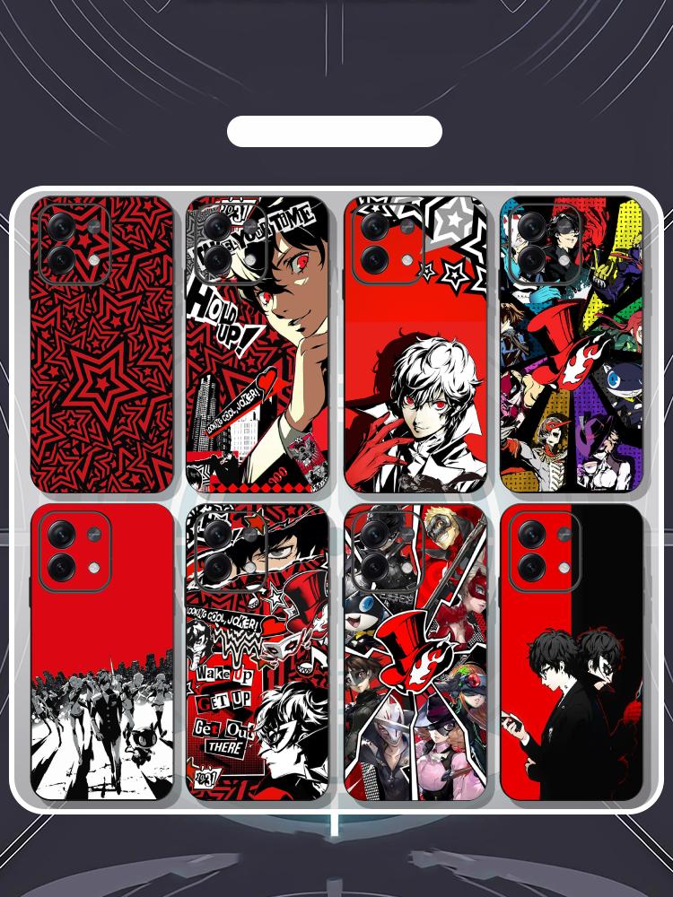 페르소나 5 조커 인기 게임 포스터 레드미 노트 14  - Phone Cases Redmi 리뷰 및 가격