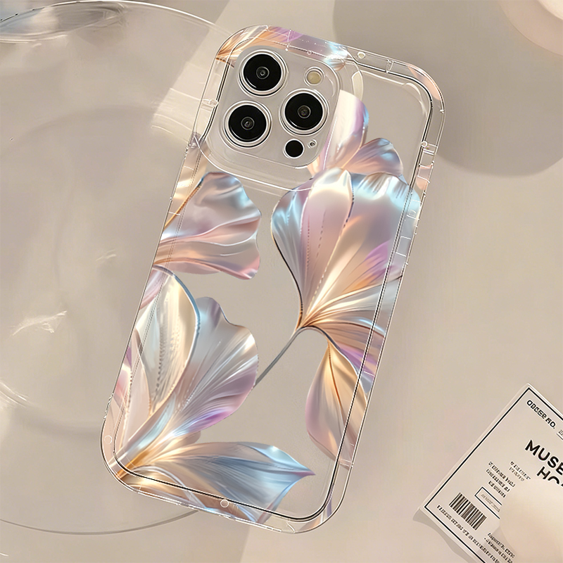 컬러풀 메탈릭 은행나무 프린트 폰 케이스 샤오미 레드미 - Phone Cases Redmi 리뷰 및 가격