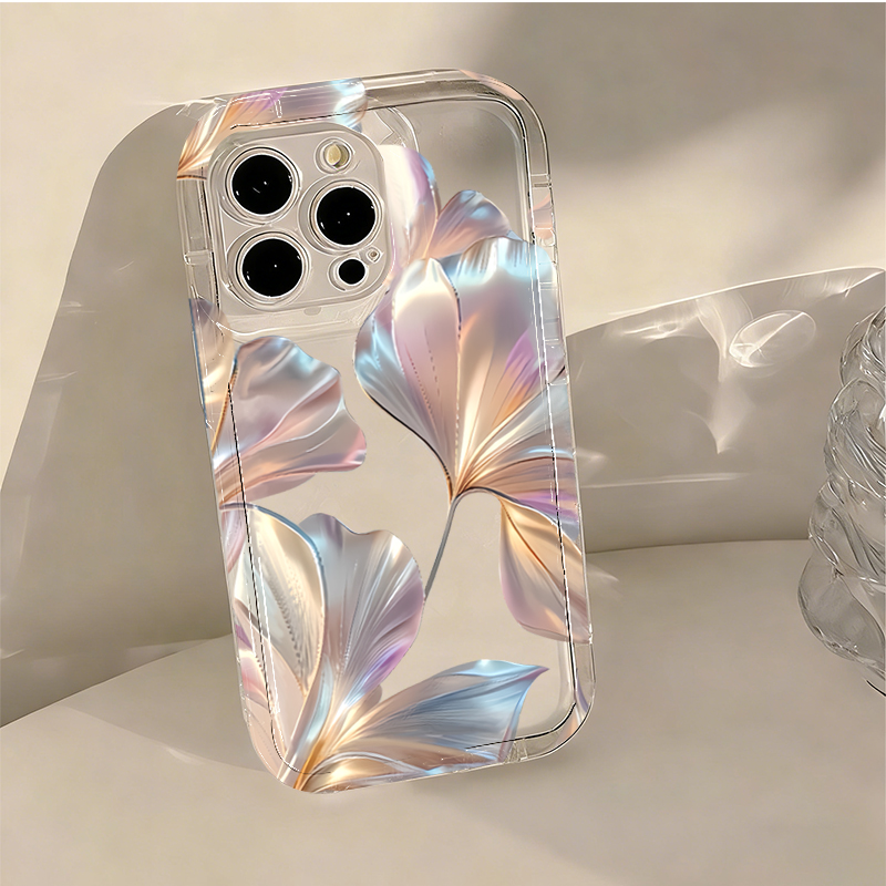 컬러풀 메탈릭 은행나무 프린트 폰 케이스 샤오미 레드미 - Phone Cases Redmi 리뷰 및 가격