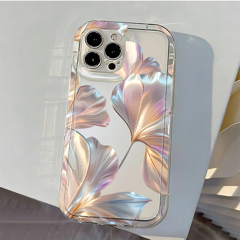 컬러풀 메탈릭 은행나무 프린트 폰 케이스 샤오미 레드미 - Phone Cases Redmi 리뷰 및 가격