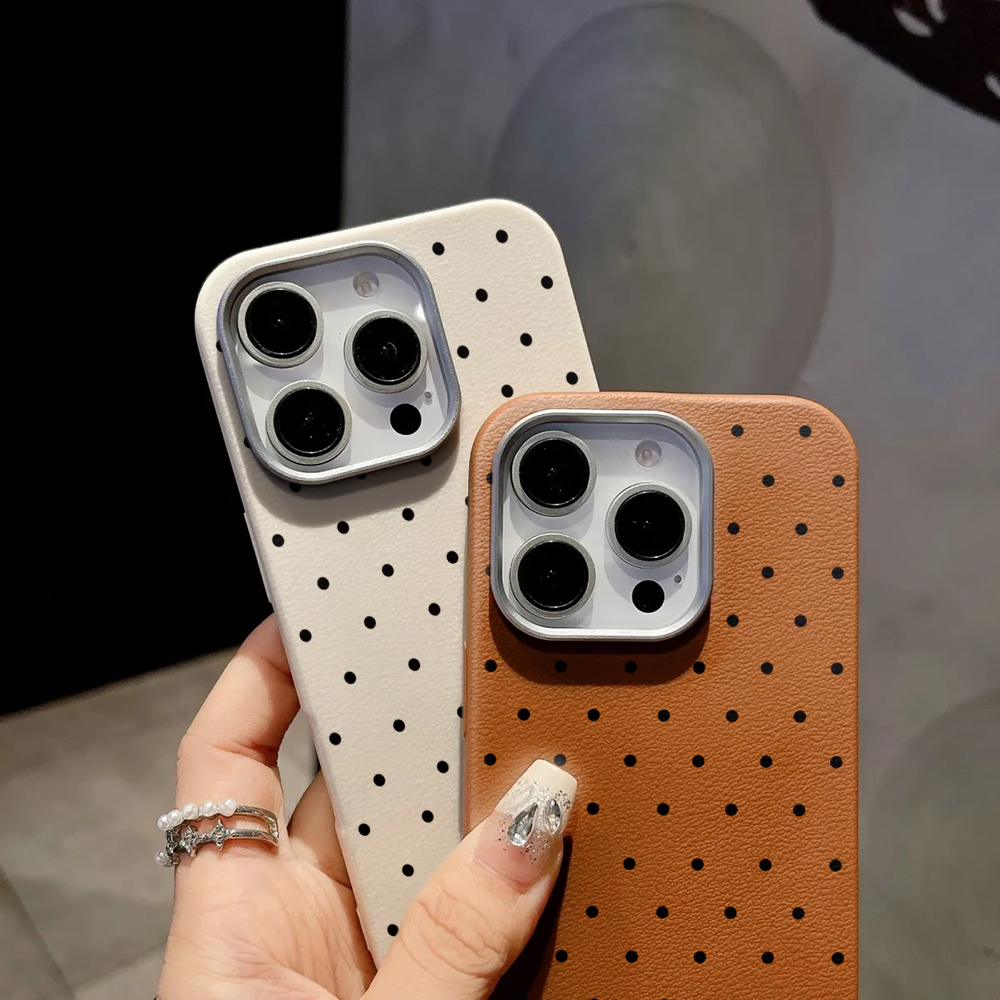 귀여운 물방울 무늬 아이폰 케이스 (16, 15, 17 - Phone Cases Trendy 리뷰 및 가격