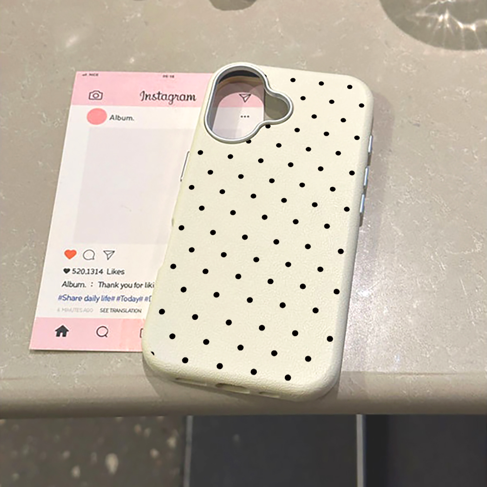 귀여운 물방울 무늬 아이폰 케이스 (16, 15, 17 - Phone Cases Trendy 리뷰 및 가격