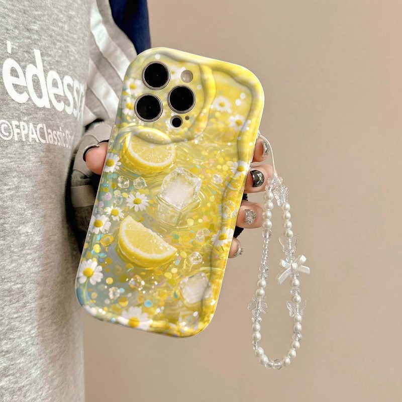 유화 레몬꽃 얼음 조각 디자인 삼성 S25 S26 S2 - Phone Cases Drawing 리뷰 및 가격