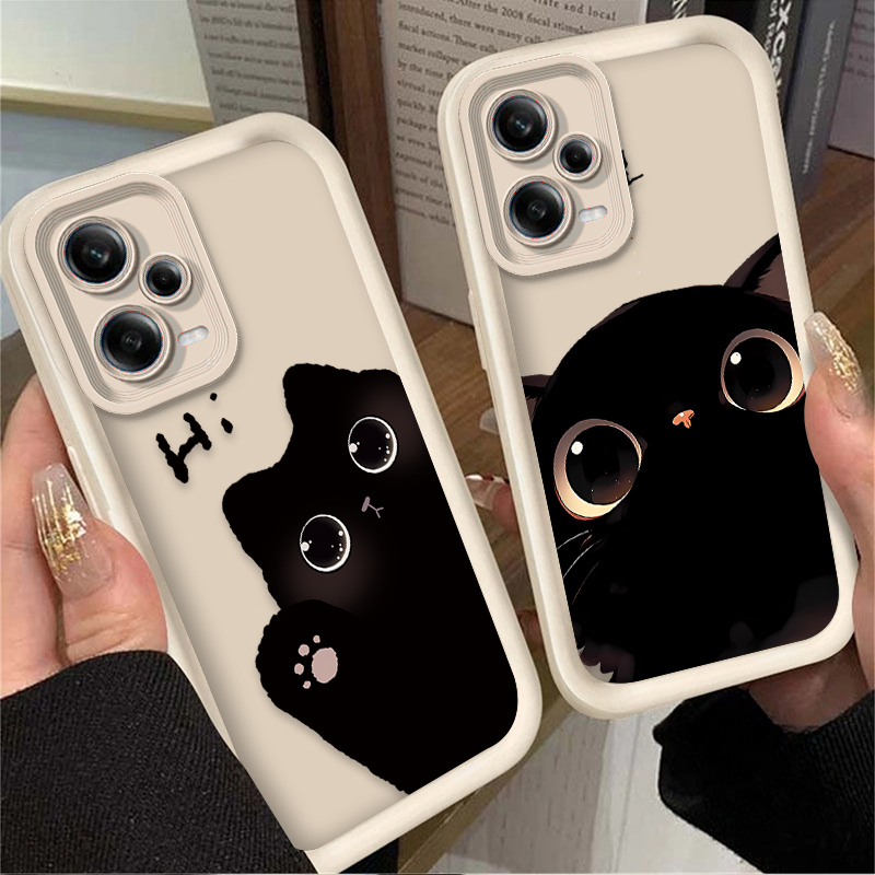 귀여운 큰 눈 고양이 폰 케이스 (샤오미 레드미 노트  - Phone Cases Redmi 리뷰 및 가격