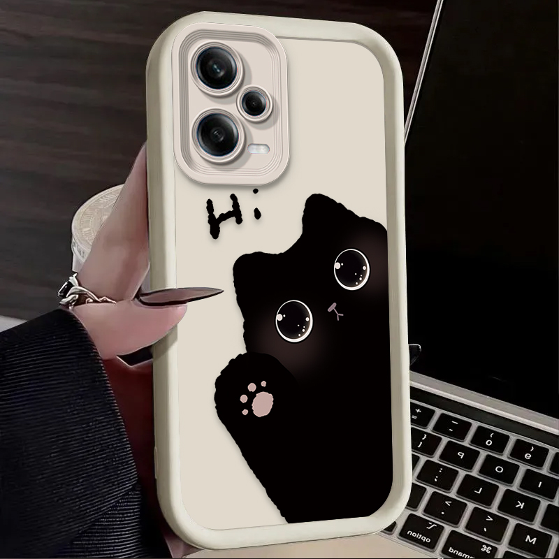 귀여운 큰 눈 고양이 폰 케이스 (샤오미 레드미 노트  - Phone Cases Redmi 리뷰 및 가격