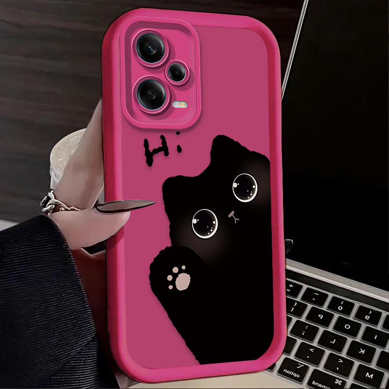 귀여운 큰 눈 고양이 폰 케이스 (샤오미 레드미 노트  - Phone Cases Redmi 리뷰 및 가격