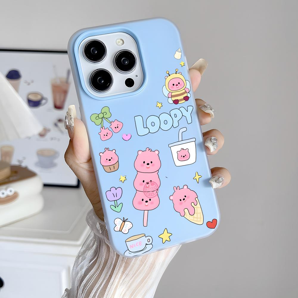 젤리같은 2 in 1 듀얼 레이어 도파민 폰 케이스,  - Phone Cases Loopy 리뷰 및 가격
