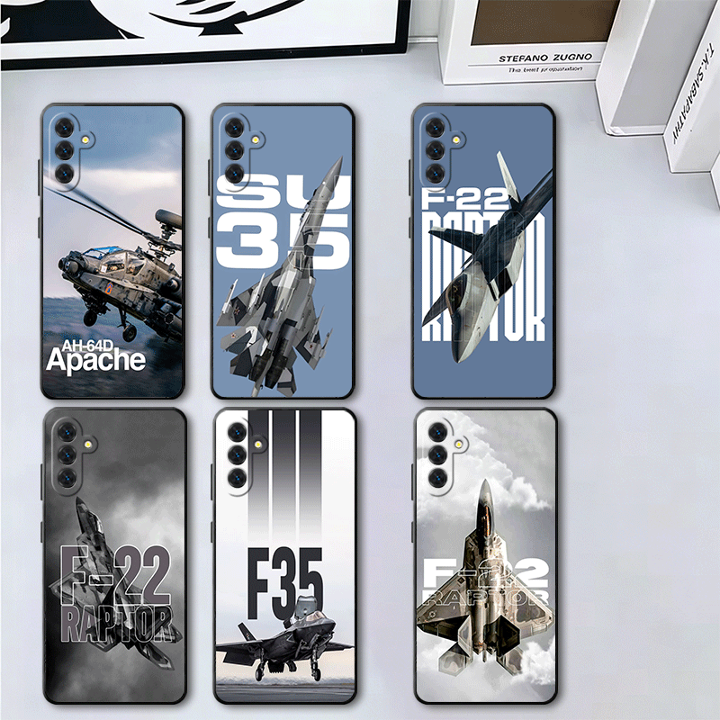 전투기 F-22 랩터 멋진 소프트 폰 케이스 삼성 A1 - Phone Cases Aviation 리뷰 및 가격