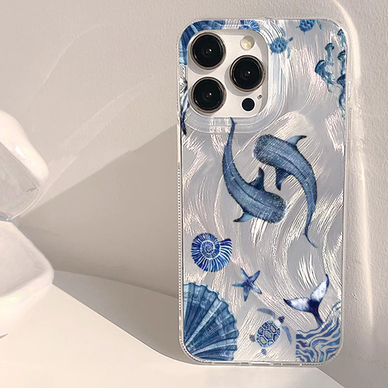 바다 동물 고래 거북이 트렌디 폰 케이스 삼성 갤럭시  - Phone Cases Trendy 리뷰 및 가격