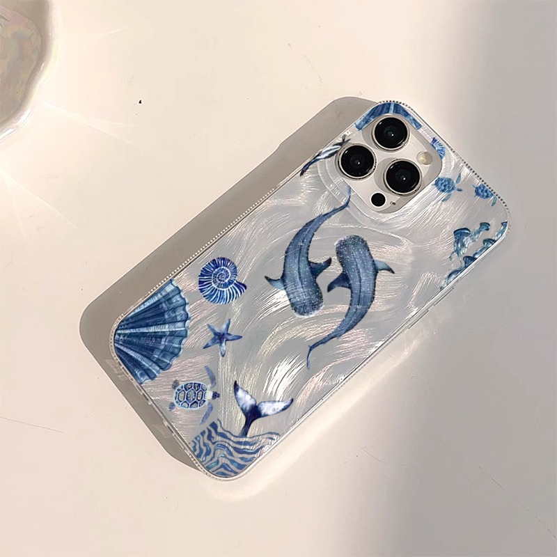 바다 동물 고래 거북이 트렌디 폰 케이스 삼성 갤럭시  - Phone Cases Trendy 리뷰 및 가격