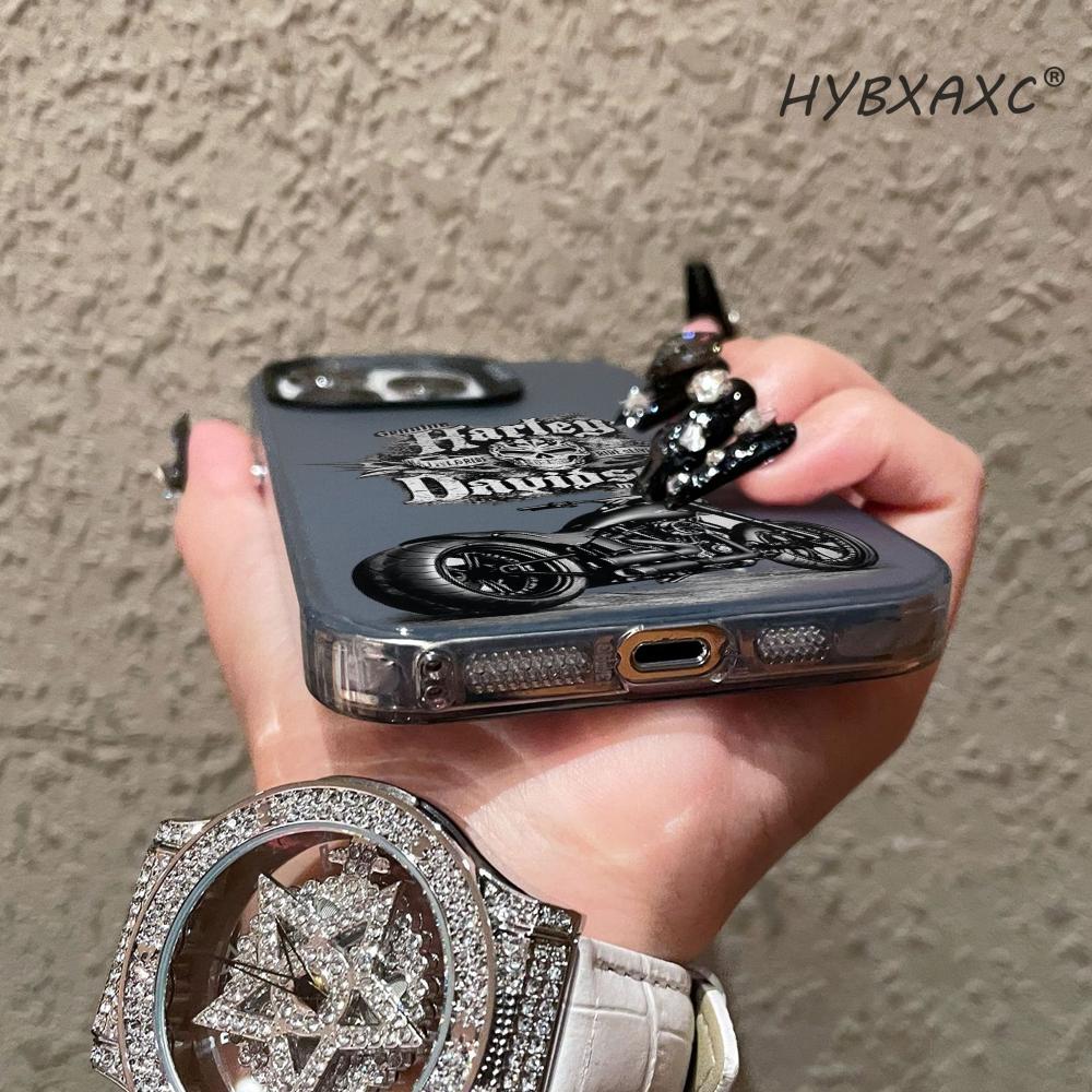 HYBXAXC 고딕 H-할리 해골 오토바이 디자인 폰  - Phone Cases Trendy 리뷰 및 가격