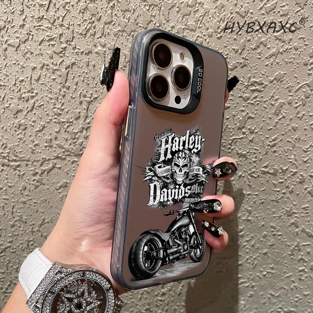 HYBXAXC 고딕 H-할리 해골 오토바이 디자인 폰  - Phone Cases Trendy 리뷰 및 가격