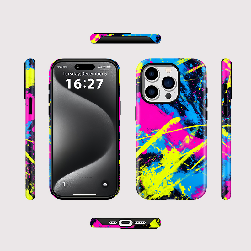 아이폰 16 프로 맥스 컬러풀 아트 페인팅 폰 케이스  - Phone Cases Drawing 리뷰 및 가격