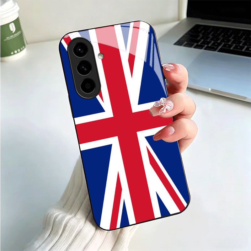 유니온 잭 잉글랜드 영국 국기 유리 폰 케이스 (삼성  - Phone Cases Uk Samsung 리뷰 및 가격