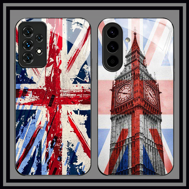 유니온 잭 잉글랜드 영국 국기 유리 폰 케이스 (삼성  - Phone Cases Uk Samsung 리뷰 및 가격
