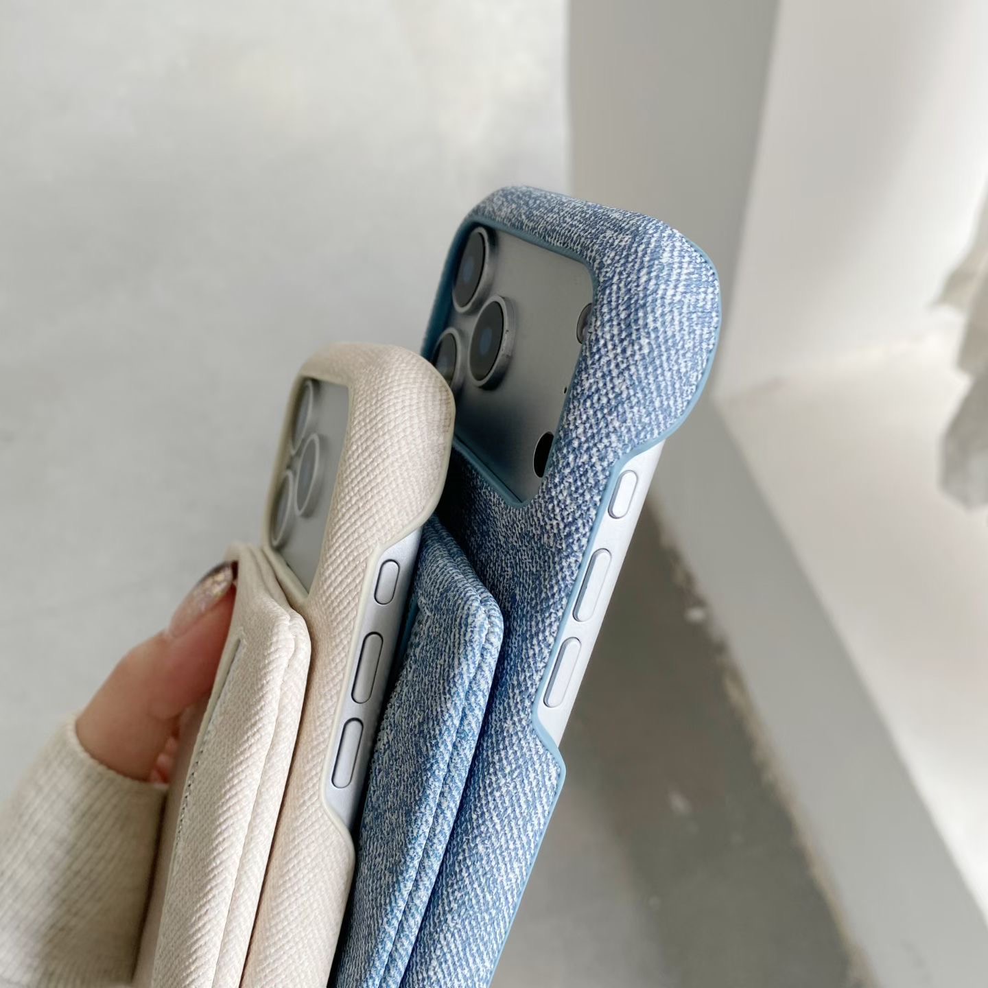 청바지 지퍼 머니 월렛 카드 케이스 애플 17 프로맥스 - Phone Cases With Wallet 리뷰 및 가격