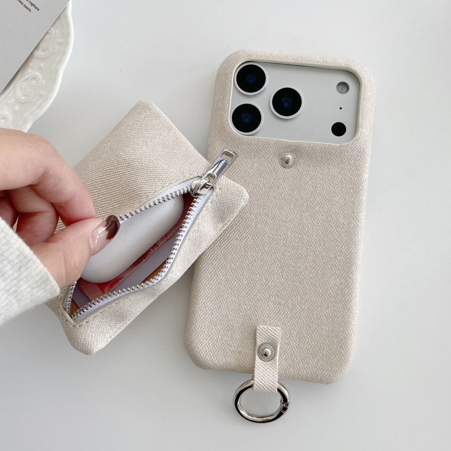 청바지 지퍼 머니 월렛 카드 케이스 애플 17 프로맥스 - Phone Cases With Wallet 리뷰 및 가격