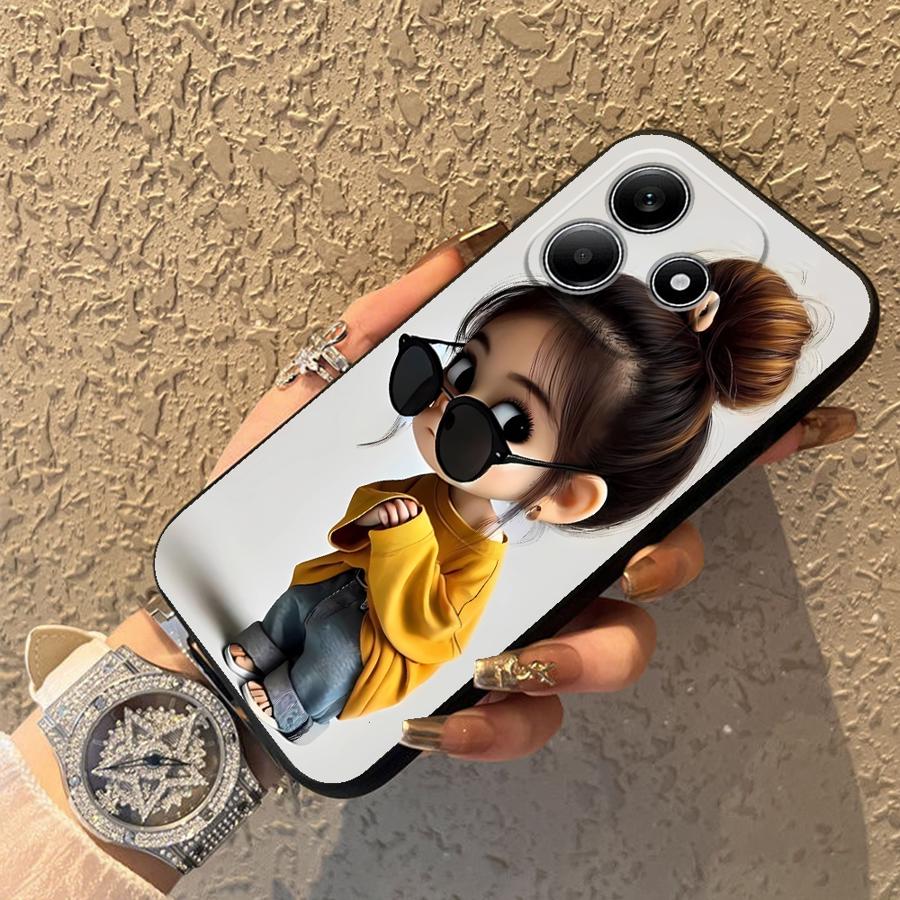 만화 소녀 패턴 푼다 폰 커버 케이스 (샤오미 레드미  - Phone Cases Redmi 리뷰 및 가격