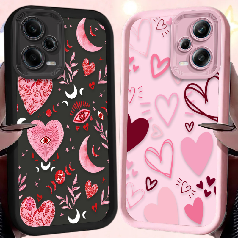 핑크 하트 모양 샤오미 레드미 A5 A4 A3 A3X  - Phone Cases Redmi 리뷰 및 가격
