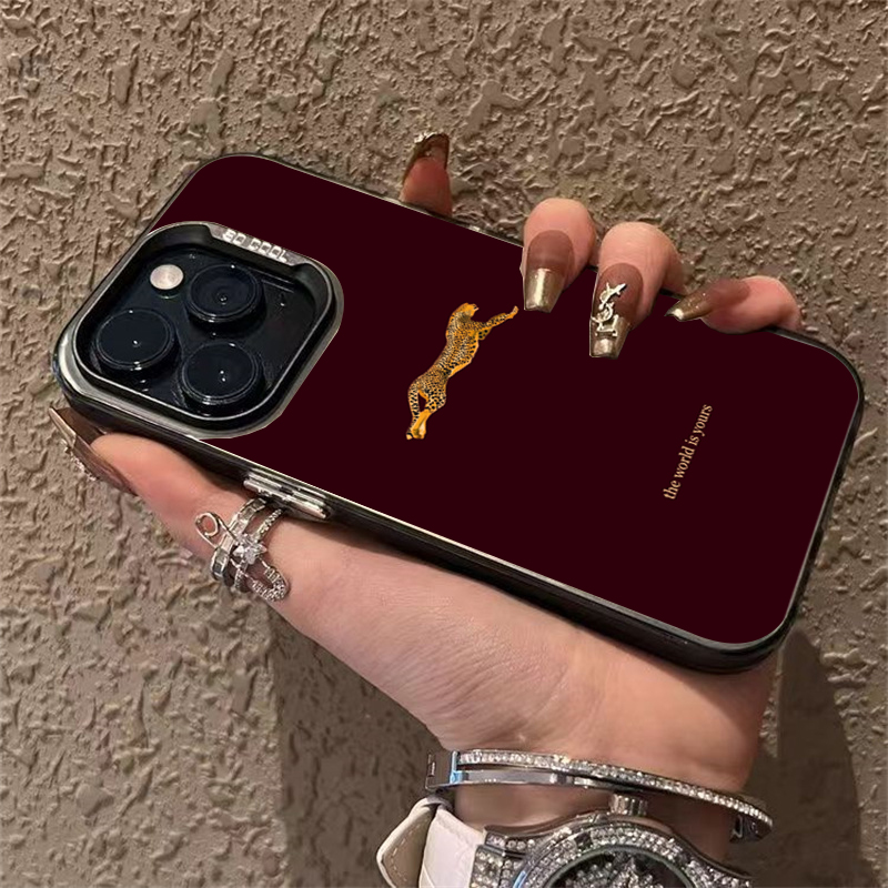 미니멀리스트 레오파드 폰 케이스 아이폰 17 프로 16 - Phone Cases Trendy 리뷰 및 가격