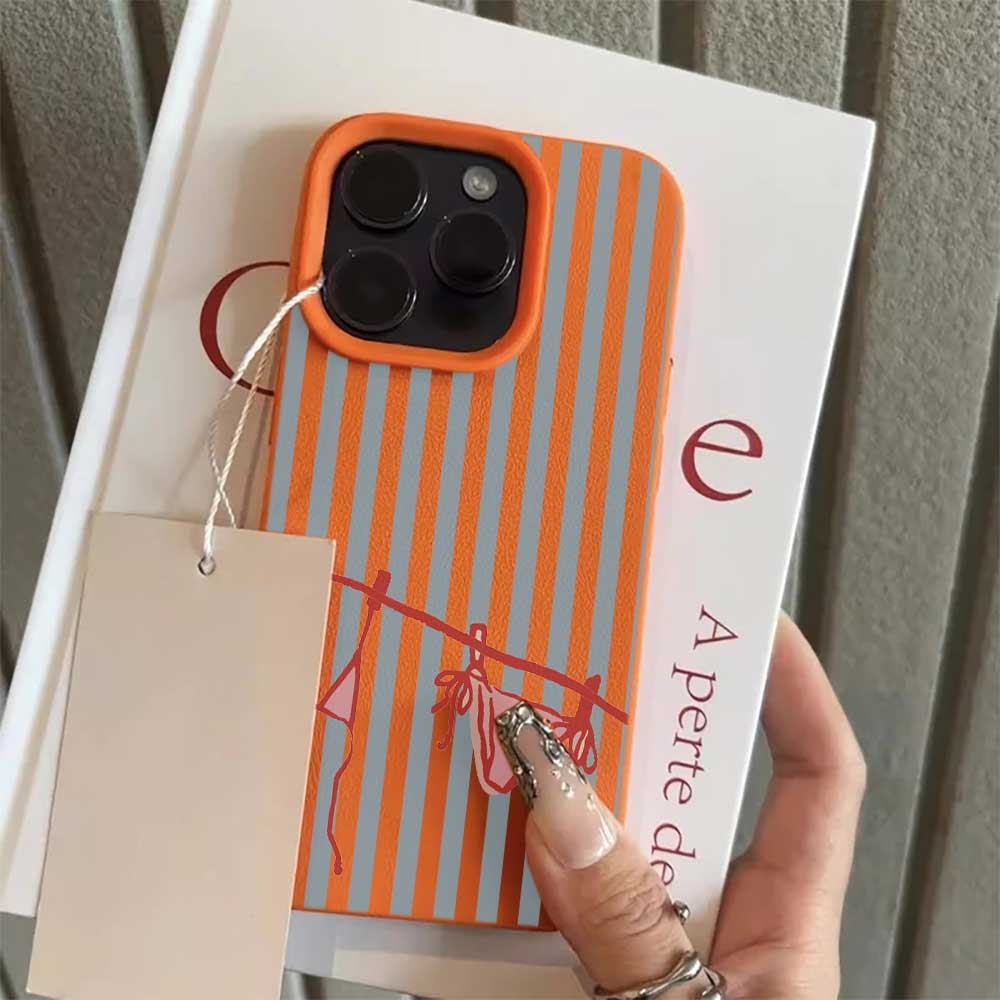 블루 화이트 스트라이프 비키니 디자인 아이폰 17 16 - Phone Cases Rugged 리뷰 및 가격