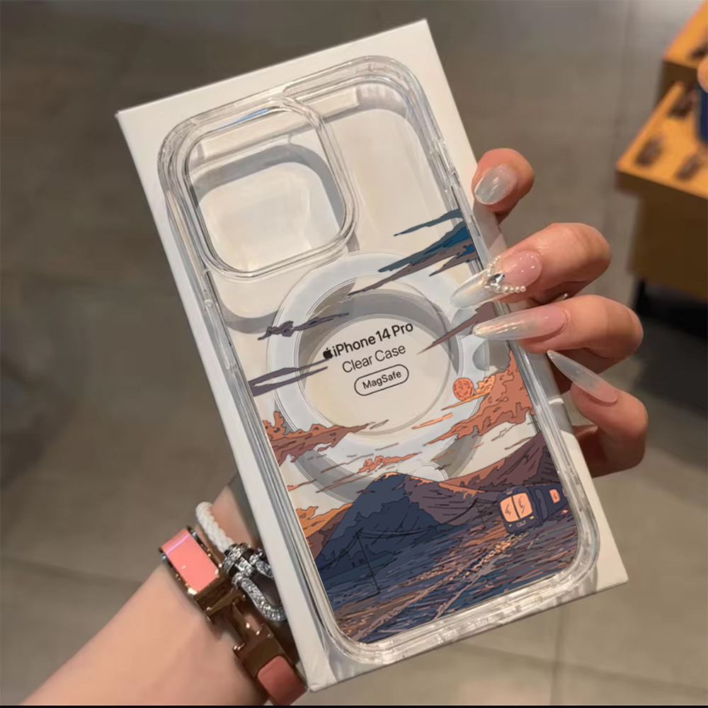 선셋 패턴 패션 폰 케이스 아이폰 17 Pro 16 1 - Phone Cases Trendy 리뷰 및 가격