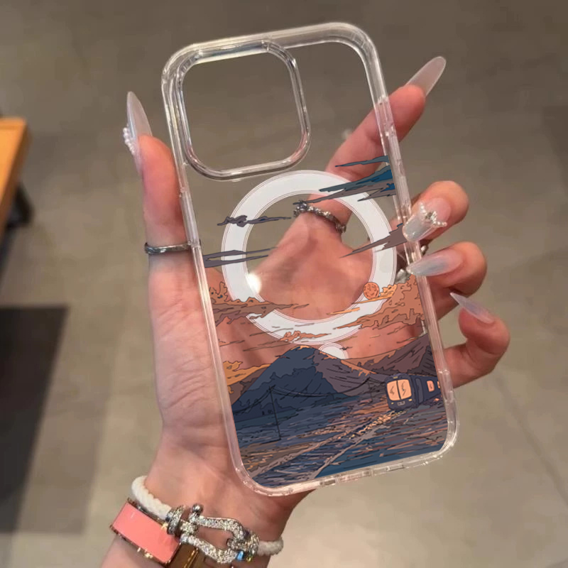 선셋 패턴 패션 폰 케이스 아이폰 17 Pro 16 1 - Phone Cases Trendy 리뷰 및 가격